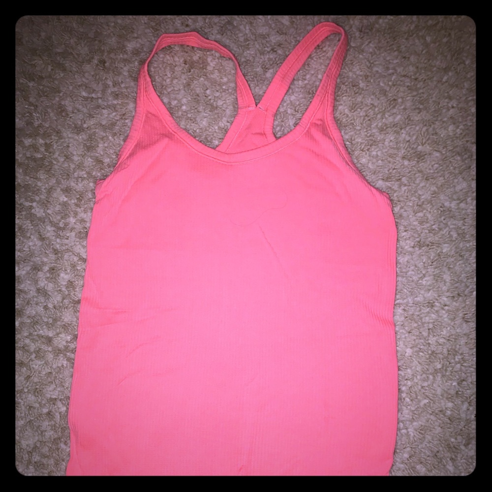 Lululemon hot pink tank